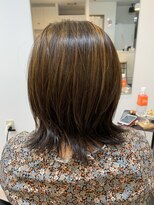 アコール 三軒茶屋(acoord)&nbsp;外ハネウルフボブ[イルミナカラー/白髪染め/三軒茶屋]
