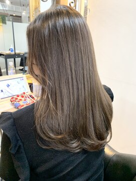 アリュウル 表参道(ALLURE) 【ブラウンカラー】【つやベージュ】ベージュ　ブラウン　水越