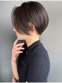 【morio池袋】綺麗でかっこいいツーブロック黒髪ショート♪