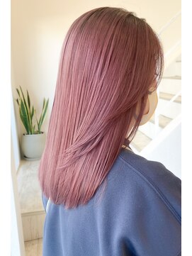 タイドヘア 茨木店(TIDE HAIR) セピアピンク