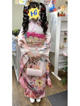 アベニューケー avenue K ヘアーメイク hair make ツインテールガーリーヘア