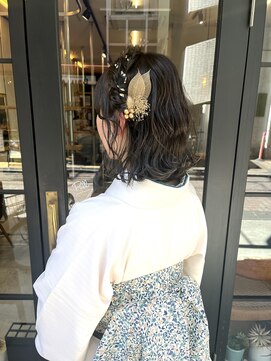 アソビ(Asobi) 【卒業式】ポイント編み込み