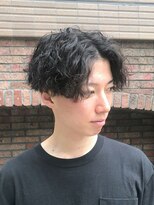 ビーダンディー(Bee dandy)&nbsp;ビジネスツーブロックマッシュ ツイストスパイラルパーマ