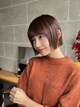 サンド 鹿児島中央(sand) ボブ/黒髪/グレー/韓国ボブ/髪質改善[鹿児島中央駅]