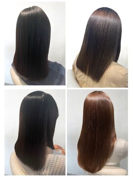美容室フルール 20代30代40代髪質改善トリートメント艶感ストレート透明感