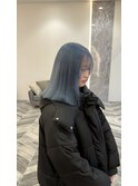 色落ちも可愛い水色