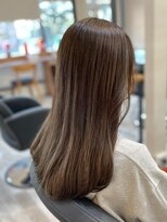 アトリエコア(Atelier Coa) ミルクティーベージュカラーくびれヘアグレージュカラー韓国