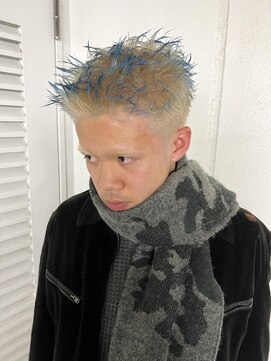 レコ 渋谷(LECO) デザインカラー毛先カラーブリーカラー