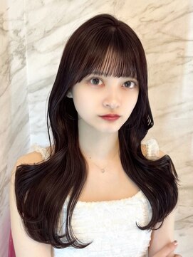 ロンド フィーユ(Lond fille) 韓国風くびれヘア×シースルーバング★