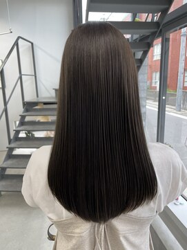 ヘアー アイス 御器所本店(HAIR ICI) 20代30代グレージュ髪質改善カラー韓国ヘア透明感