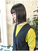 切りっぱなしボブ(名古屋/栄/矢場町/ボブ/レイヤーカット)C63