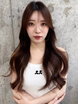 ハローバイシー 仙台(Hello by Sea) メルティカラー×フェミニンロング[似合わせカット/韓国]