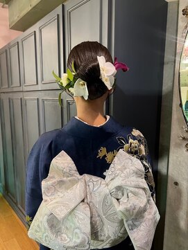 エディット トウキョウ(e.dit tokyo) 【MILK/MURIEL macoto】卒業式ヘアセット袴アレンジ