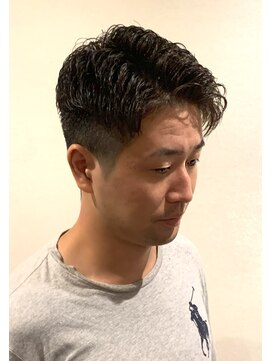 銀座マツナガ 浅草店 メンズパーマ 刈り上げ ツーブロック