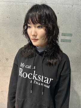 ダンボ(DUMBO) レイヤーパーマ/ウルフパーマ/黒髪パーマ/ニュアンスパーマ