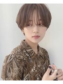 小顔/ショート/美髪/イメチェン/ワイドバング