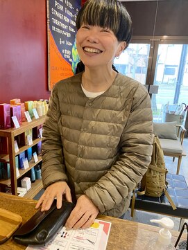 オアズヘアービィグラッド(ORe'S HAIR BE GLaD) マッシュとランダムデザインカラー