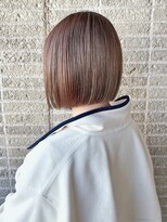 クイントネオリーブ 自由が丘正面口店(quint:neolive)&nbsp;自由ヶ丘ブルーブラック大人ショート外ハネボブ美髪ワイドバンク