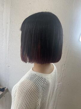 ヘアーワークス ヘルム 渋谷店(HAIR WORKS HELM) 【HELM渋谷】顎下BOB