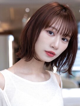 ドットハリス(.Hallis) レイヤーボブ/レイヤーカット/くびれレイヤー/韓国風ヘア