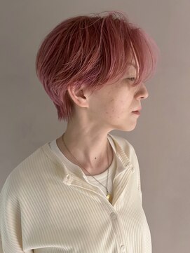 トランクイル(tranquil) アンニュイピンクベージュショート