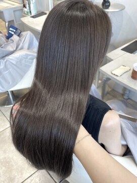 ザックラフィネ(ZACC raffine) 艶カラー/ワンカラー/オリーブベージュカラー/美髪