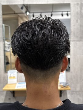 ビカムメンズヘアー 栄店(become men's hair) フェザーショート/フェザーパーマ