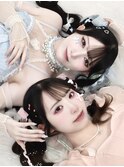 twins hair/北新地ヘアセット