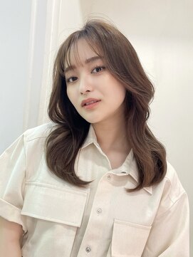 フォルテ 表参道店(FORTE) 【フォルテ千鶴】アプリコットオレンジ/カラー/髪質改善縮毛矯正