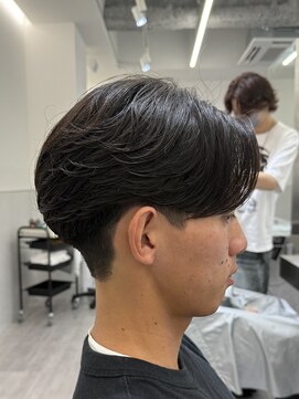 ビカムメンズヘアー 栄店(become men's hair) 曲がる縮毛矯正/フェザーパーマ/名古屋/ニュアンスパーマ