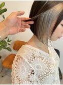 ショートボブ×ブリーチを使ったインナーカラー☆ショート/ボブ