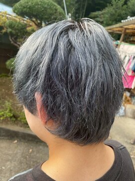 髪質改善/顔周りレイヤーカット/グレージュ[千葉/千葉駅]