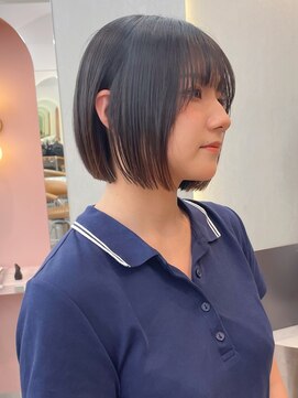 ロンド ブランシュ 錦糸町北口(Lond blanche) オリーブグレー/韓国レイヤーカット/マロンベージュ/ボブ/小顔