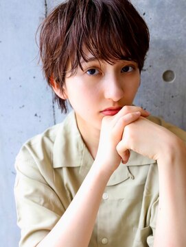 アンドレイ 表参道(andrey) 着物ヘア/大人ガーリー/ダークアッシュ/似合わせカット/表参道