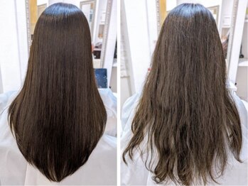パーフェクトビューティーイチリュウエスエス(perfect beauty ichiryu SS)の写真/【夙川/西宮】マンツーマン施術で解決。大人女性の悩みに寄り添う、オーダーメイドの髪質改善*