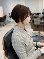 トト 船橋店(toto.)&nbsp;前髪顔周りカットピンクベージュアンブレラカラーイメチェン船橋