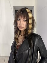 ノラ シンディ(NORA CYNDY) ブロックカラー デザインカラー セクションカラー レイヤー