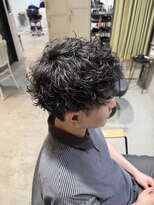 グラスバイネオリーブ 大倉山駅前店(grace by neolive)&nbsp;ルーズショート/ルーズパーマ/メンズショート/シャドウパーマ