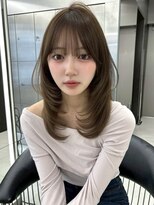 エニ 自由が丘(ENi)&nbsp;ミルクティーブロンド/ワンホンレイヤー/ニュアンスウルフ