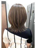 ギフト ヘアー サロン(gift hair salon) 【くびれウルフミディアムレイヤー】原口健伸