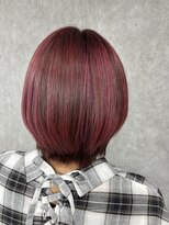 ヘアーメイク リボーン ムーヴ(hair make re:bbon move) ピンクハイライト