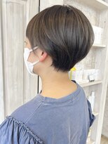 キャアリー(Caary)&nbsp;福山市Caaryショートカット小顔丸みショートヘア30代40代50代