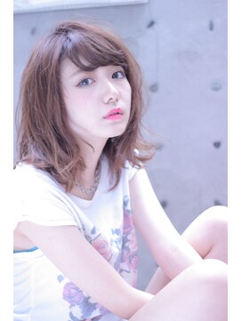 カシュカシュ(cache cache) cache cache★外ハネ・ナチュラルミディ