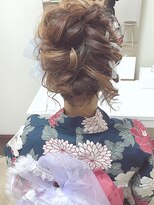 ヘアーアンドメイク トミー(Hair&Make Tommy)&nbsp;高めふわふわアップ