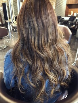 ヘア フラッグ 西葛西店(hair flag) 外人風ハイライト