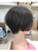Coast.前下がりグラデーションショートボブ×ノームコア