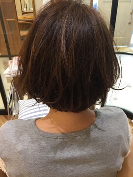 ロンド ブランシュ 錦糸町北口(Lond blanche) ショートボブでもふんわりカール☆担当　副店長川上功介