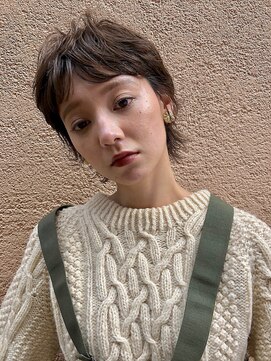 アスター(astar) 【Astar】ショートウルフ ラフパーマ