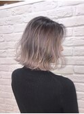 ANKHCROSS表参道店ハイライトグラデーションボブ