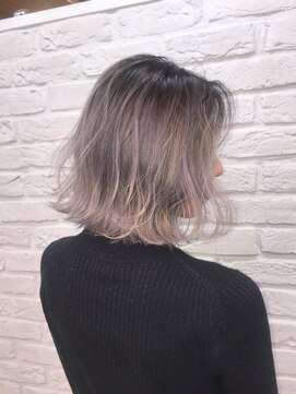 アンククロス 表参道(ANKH CROSS) ANKHCROSS表参道店ハイライトグラデーションボブ